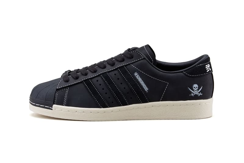 NEIGHBORHOOD adidas Superstar Ink Black ID8650 Release Date info store list buying guide photos price