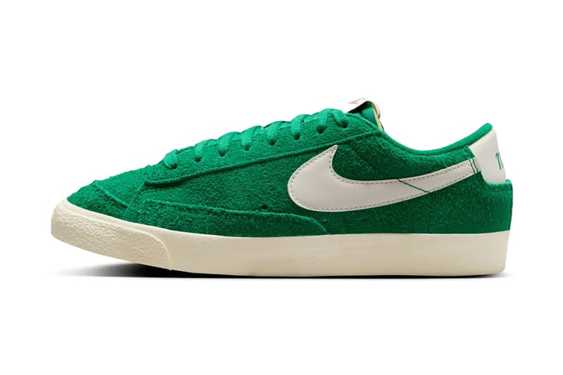 Nike Wraps the Blazer Low '77 Vintage in Green Suede