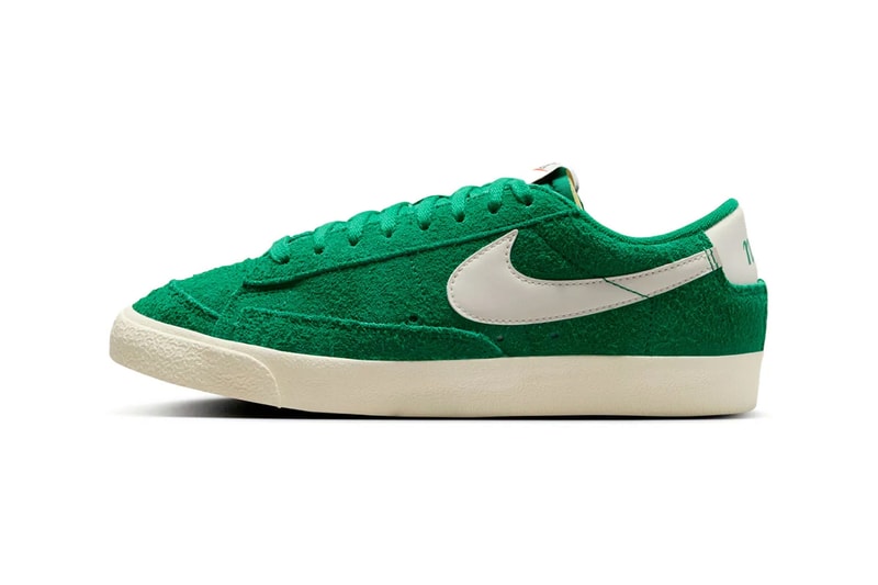 Nike Blazer Low ’77 Vintage green sail FQ8060-300 Release Info