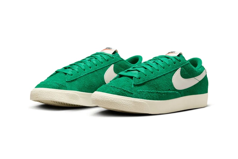 Nike Blazer Low ’77 Vintage green sail FQ8060-300 Release Info