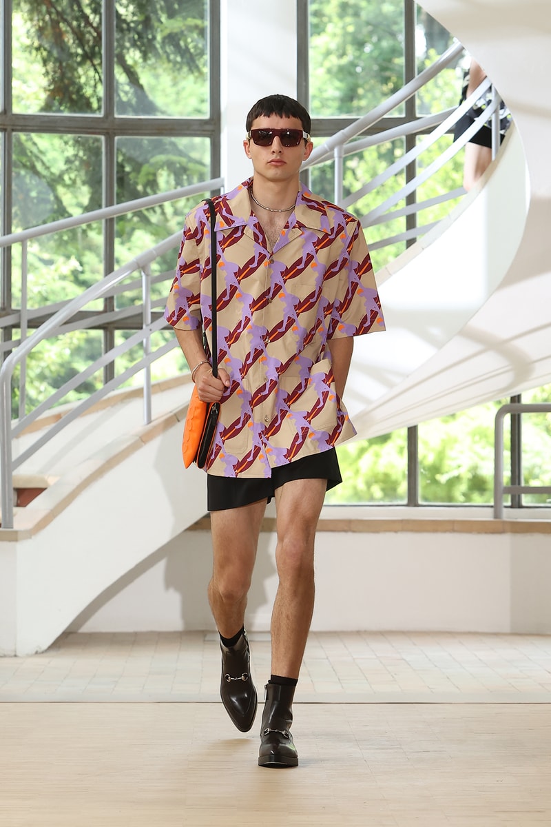 Gucci Spring Summer 2025 Milan Fashion Week menswear runway Sabato de sarno