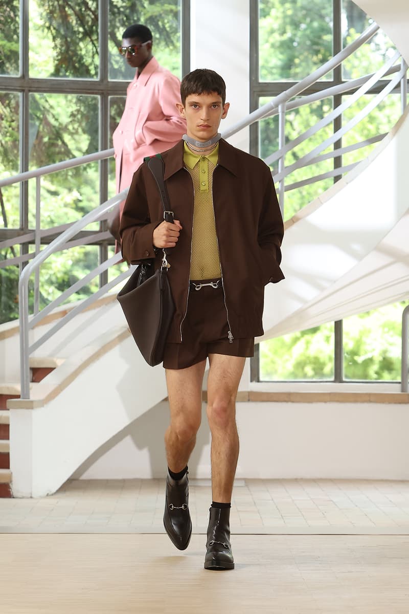 Gucci Spring Summer 2025 Milan Fashion Week menswear runway Sabato de sarno