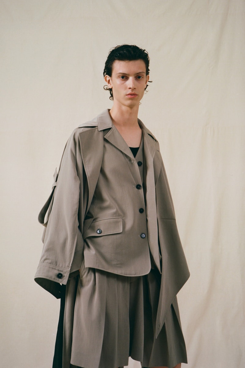 Setchu SS25 Harmonizes Flair and Practicality Fashion Satoshi Kuwata