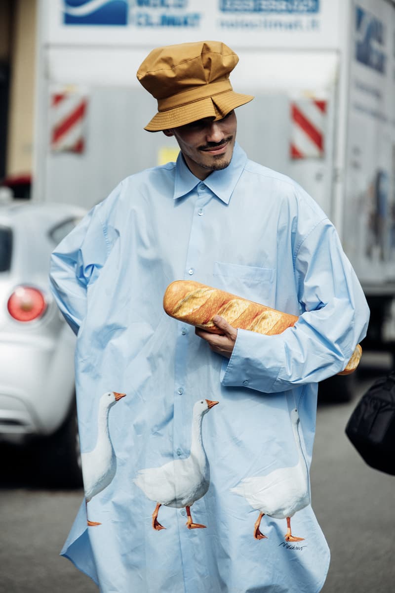 Milan Fashion Week Men's SS25 Street Style fendi diesel jw anderson prada italian fashion streetwear fendi gucci 