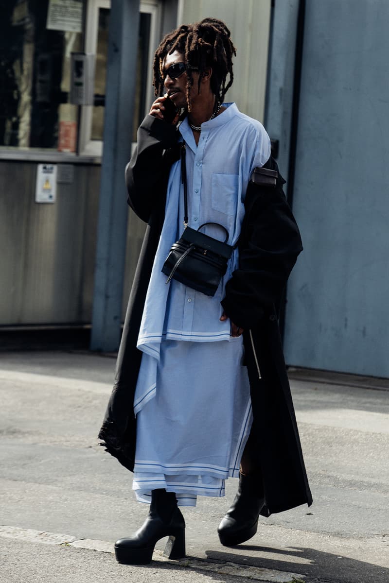 Milan Fashion Week Men's SS25 Street Style fendi diesel jw anderson prada italian fashion streetwear fendi gucci 