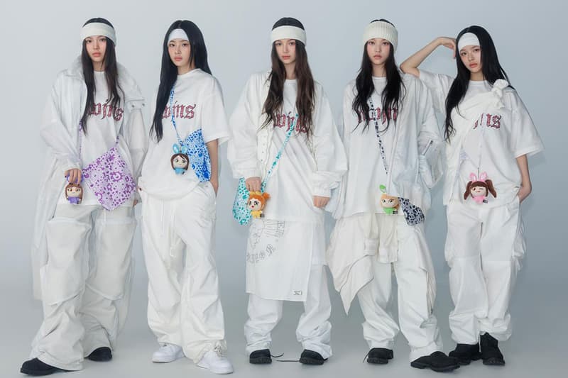 Takashi Murakami Transforms NewJeans Into The Powerpuff Girls bags release price collab capsule supernatural album ep single right now music video cartoon art k pop group drop how sweet Minji, Hanni, Danielle, Haerin and Hyein flower kaikai kiki