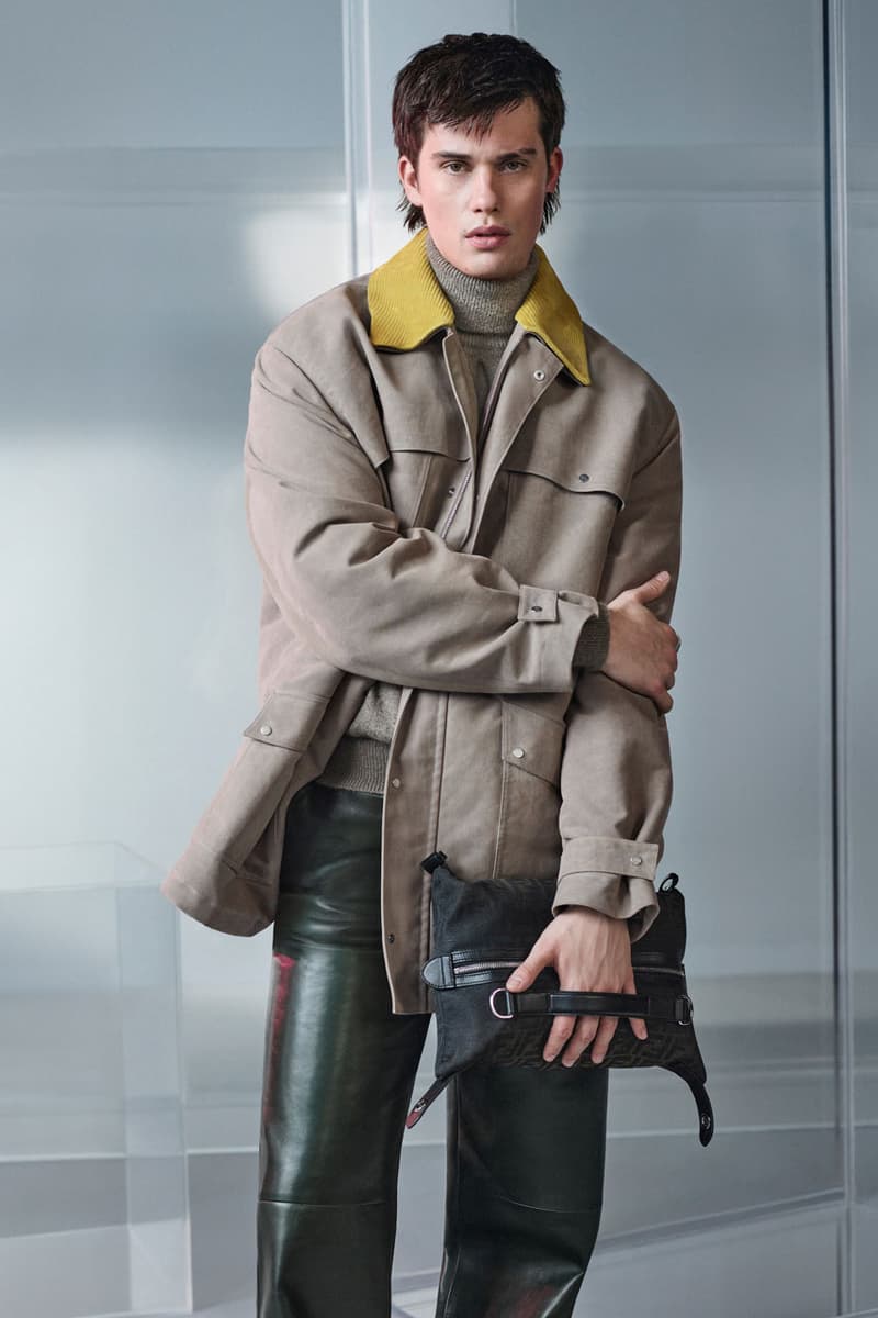 Nicholas Galitzine and Zhang Ruoyun Front FENDI's FW24 Campaign