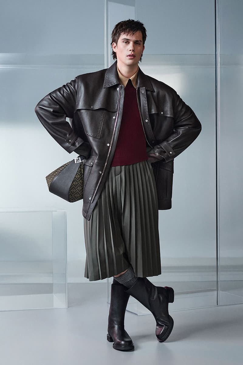 Nicholas Galitzine and Zhang Ruoyun Front FENDI's FW24 Campaign