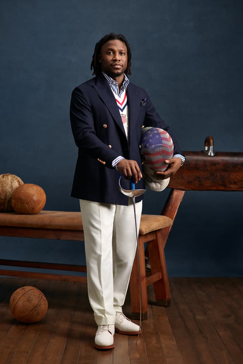 polo ralph lauren 2024 olympic games opening closing ceremony pieces collection athlete village wear david lauren interview conversation official release date photos price store list buying guide