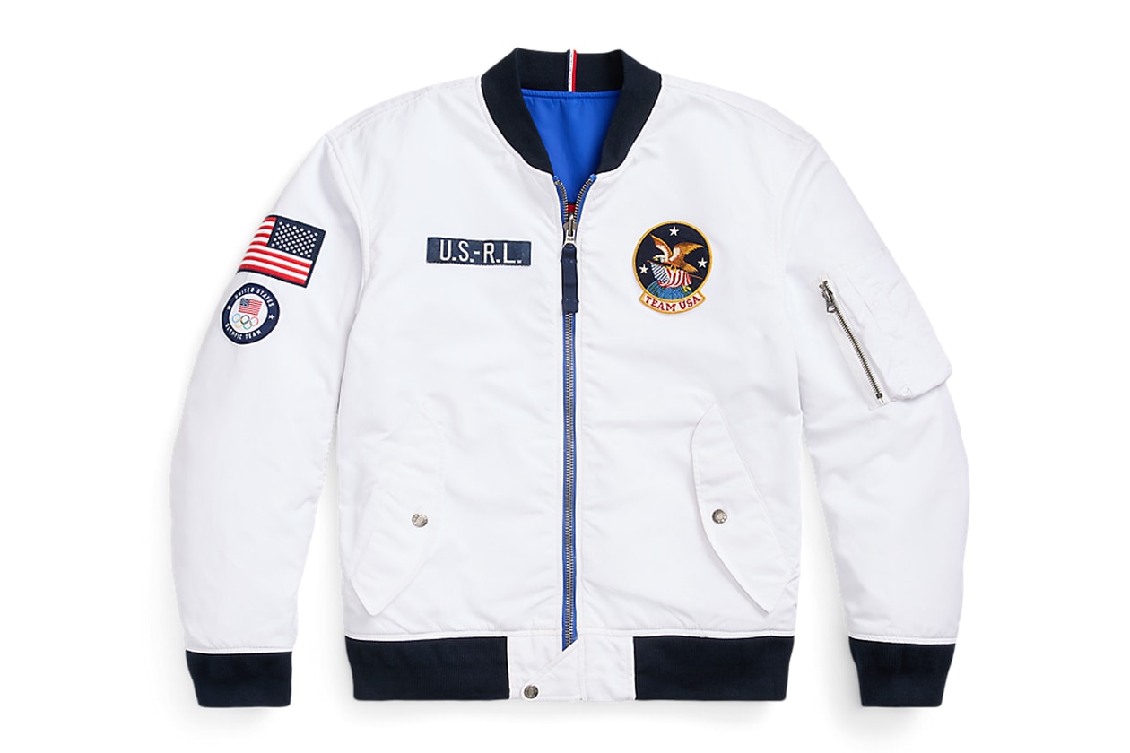 polo ralph lauren 2024 olympic games opening closing ceremony pieces collection athlete village wear david lauren interview conversation official release date photos price store list buying guide