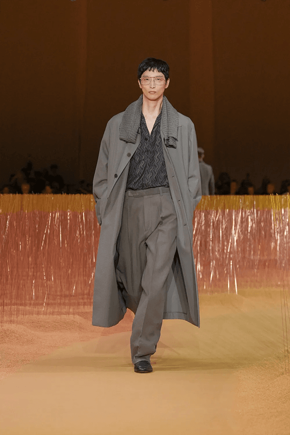 ZEGNA Spring Summer 2025 Milan Fashion Week menswear runway Alessandro Sartori