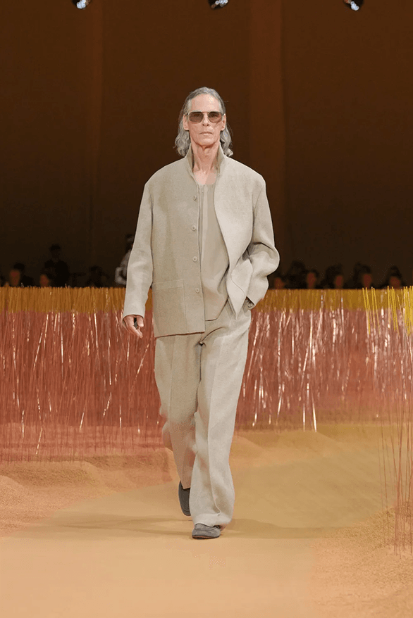 ZEGNA Spring Summer 2025 Milan Fashion Week menswear runway Alessandro Sartori
