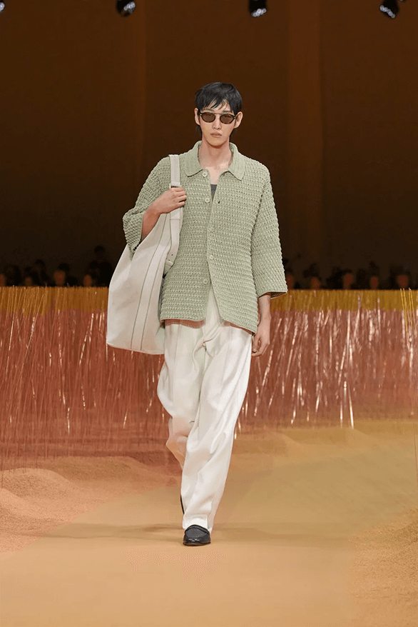 ZEGNA Spring Summer 2025 Milan Fashion Week menswear runway Alessandro Sartori