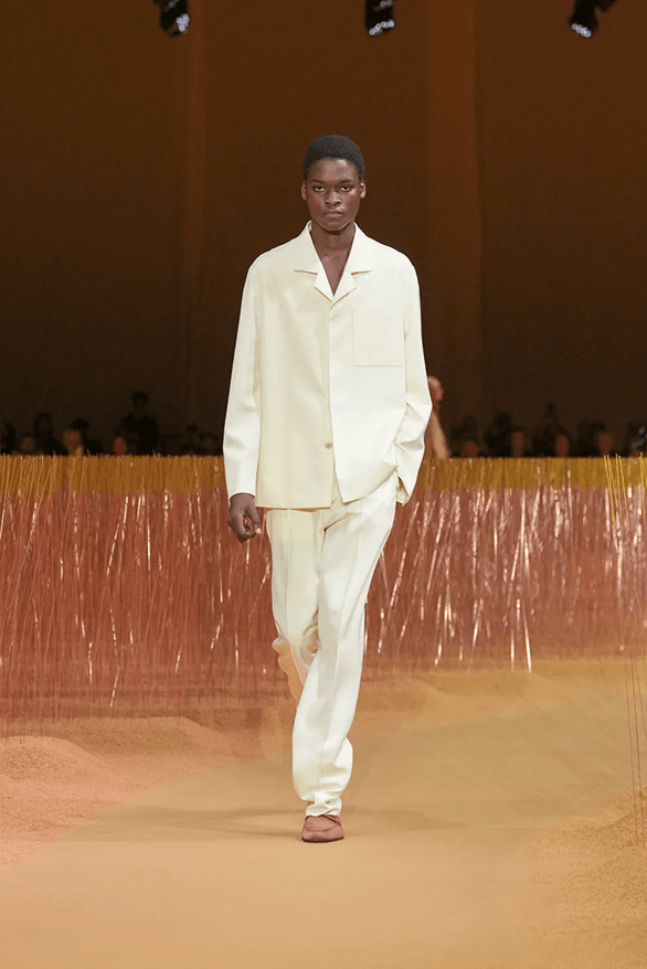 ZEGNA Spring Summer 2025 Milan Fashion Week menswear runway Alessandro Sartori