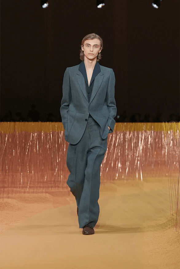 ZEGNA Spring Summer 2025 Milan Fashion Week menswear runway Alessandro Sartori