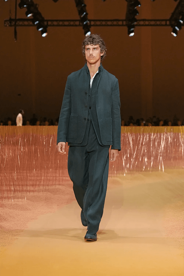 ZEGNA Spring Summer 2025 Milan Fashion Week menswear runway Alessandro Sartori