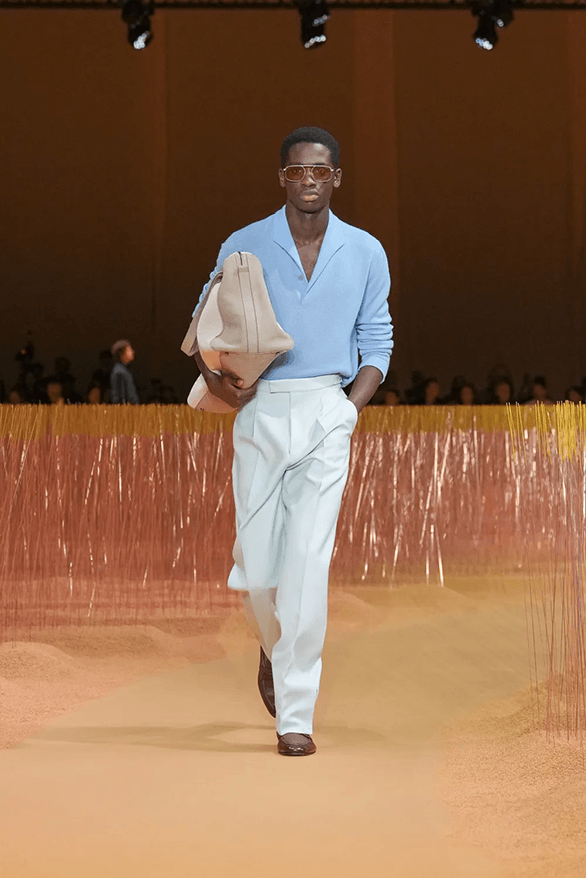 ZEGNA Spring Summer 2025 Milan Fashion Week menswear runway Alessandro Sartori