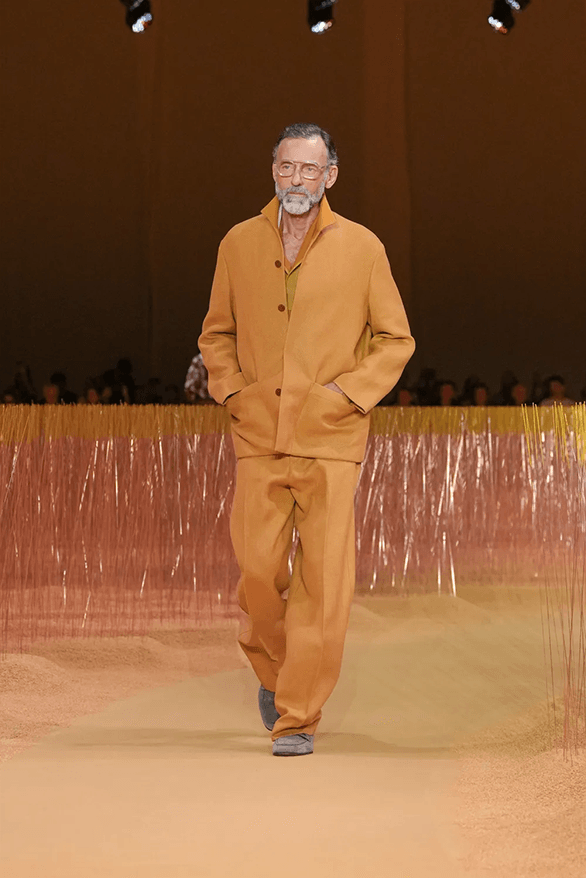 ZEGNA Spring Summer 2025 Milan Fashion Week menswear runway Alessandro Sartori