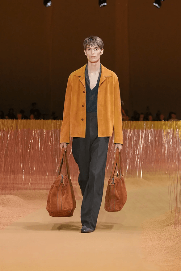 ZEGNA Spring Summer 2025 Milan Fashion Week menswear runway Alessandro Sartori
