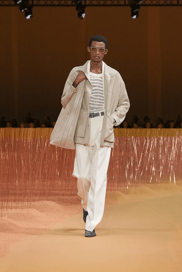 ZEGNA Spring Summer 2025 Milan Fashion Week menswear runway Alessandro Sartori