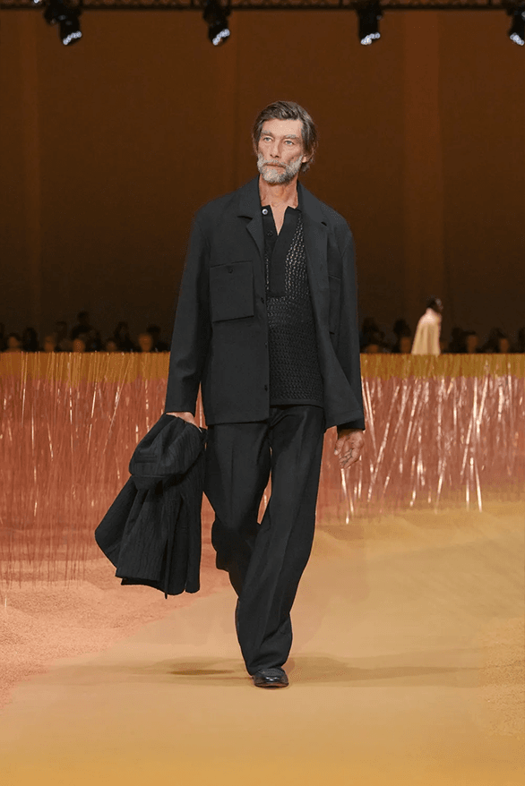 ZEGNA Spring Summer 2025 Milan Fashion Week menswear runway Alessandro Sartori