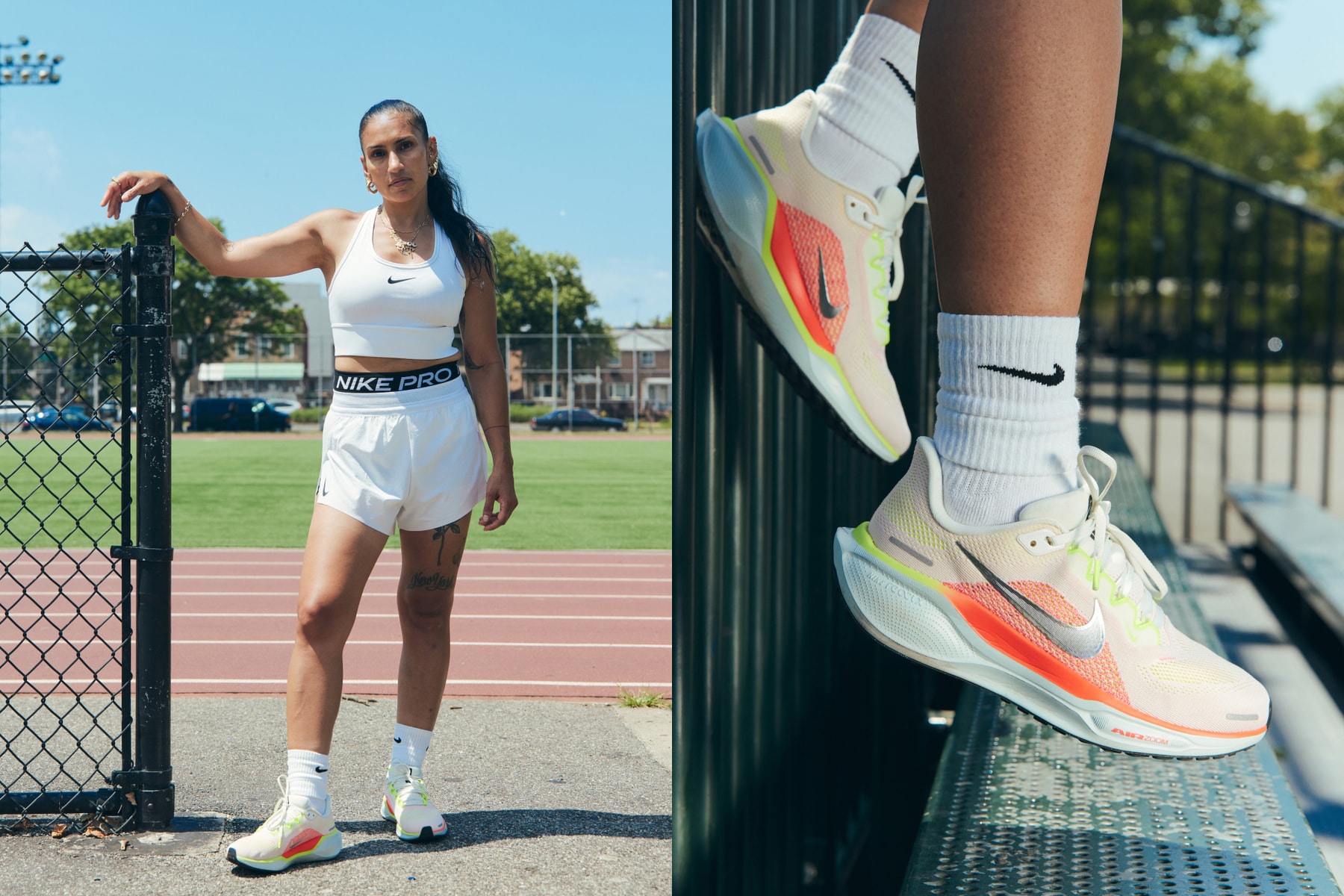 The Nike Pegasus 41 is Put To the Test by NYC Runners Angie Chavez and Liam Sabino