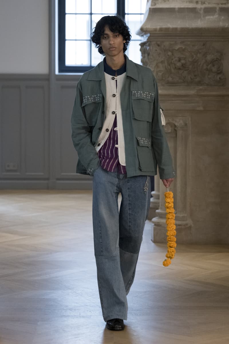 Kartik Research Spring Summer 2024 Paris Fashion Week menswear runway Kartik Kumra