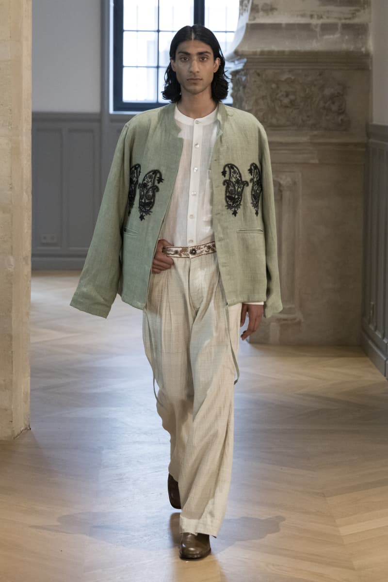 Kartik Research Spring Summer 2024 Paris Fashion Week menswear runway Kartik Kumra