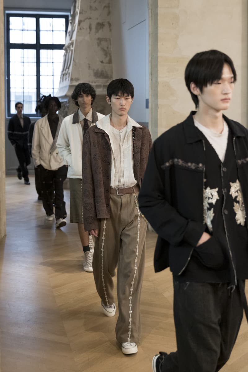 Kartik Research Spring Summer 2024 Paris Fashion Week menswear runway Kartik Kumra