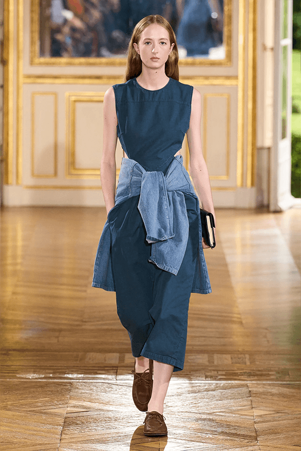 AURALEE Spring Summer 2024 Paris Fashion Week menswear runway new balance collaboration 