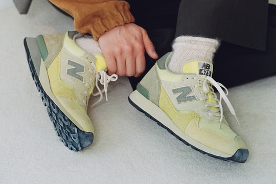 The AURALEE x New Balance 475 Drops This Week