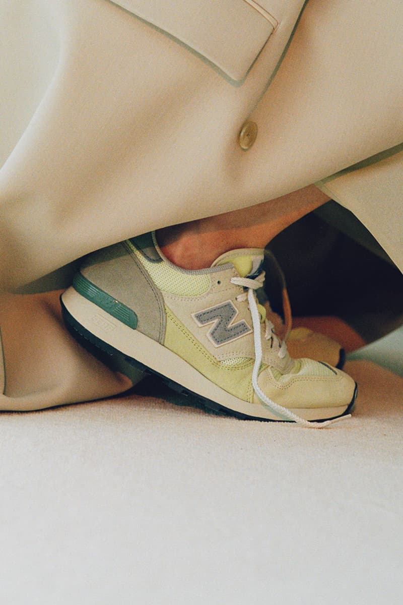 Closer Look at the AURALEE x New Balance 475 SS25 Collaboration japanese sneaker collaboration label wrpd 990v4 made in usa ryota iwai U475AR U475AE