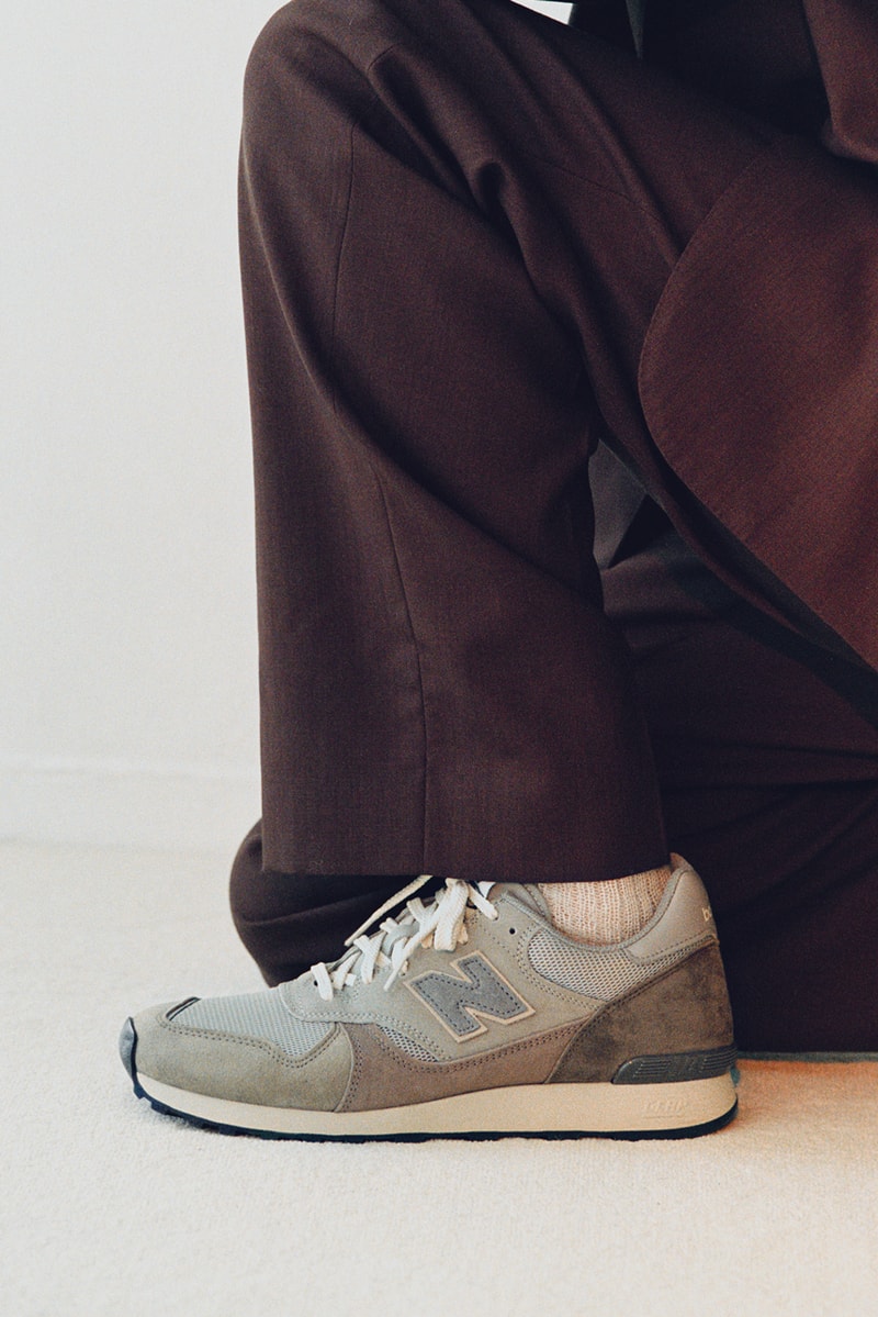 Closer Look at the AURALEE x New Balance 475 SS25 Collaboration japanese sneaker collaboration label wrpd 990v4 made in usa ryota iwai U475AR U475AE