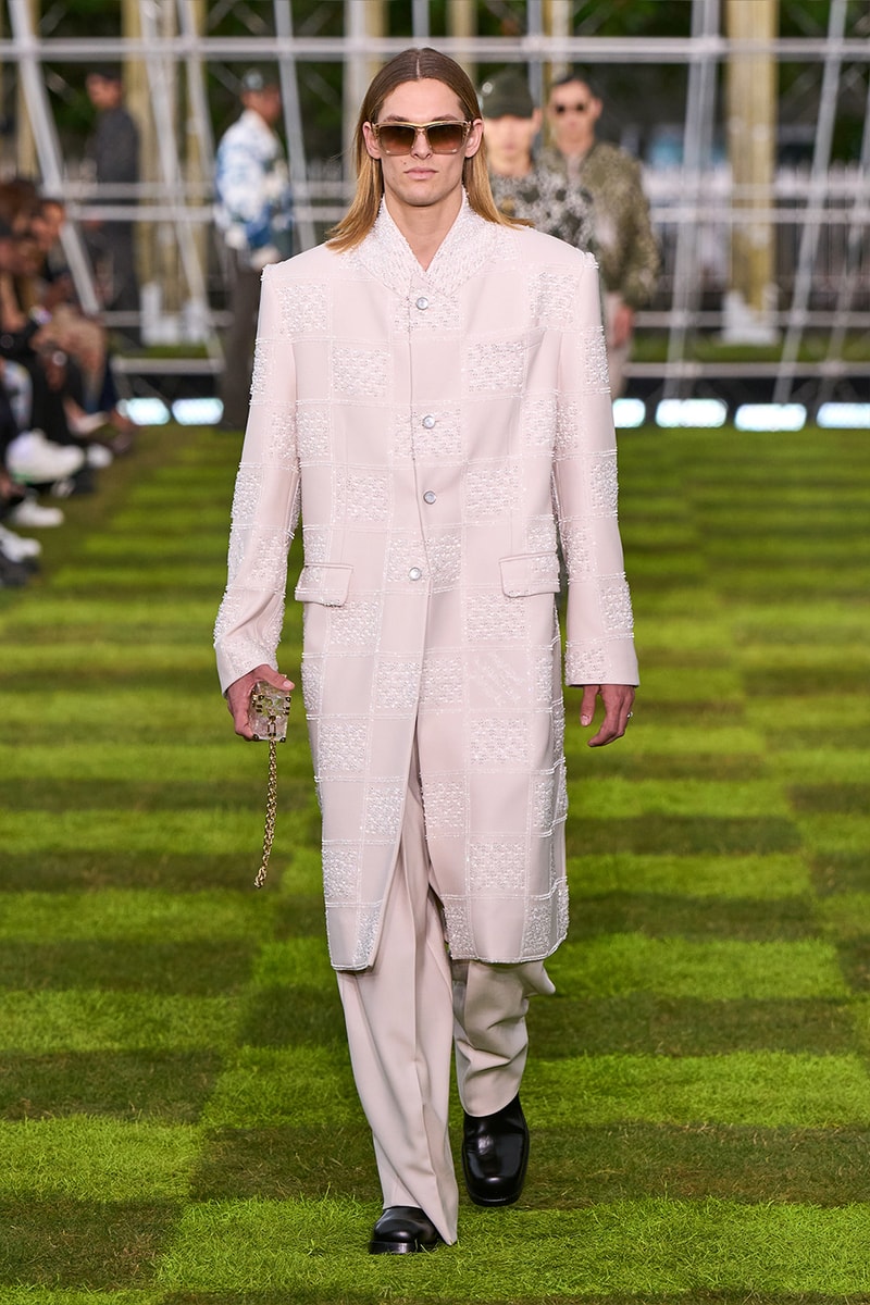Pharrell Williams Leans Into the Global Citizen for Louis Vuitton SS25 Menswear Collection lvers airtag lv air afrique tems unites the world wemby asap ferg stormzy sabrina carpenter michael fassbender gong yoo korean pop stars k-pop