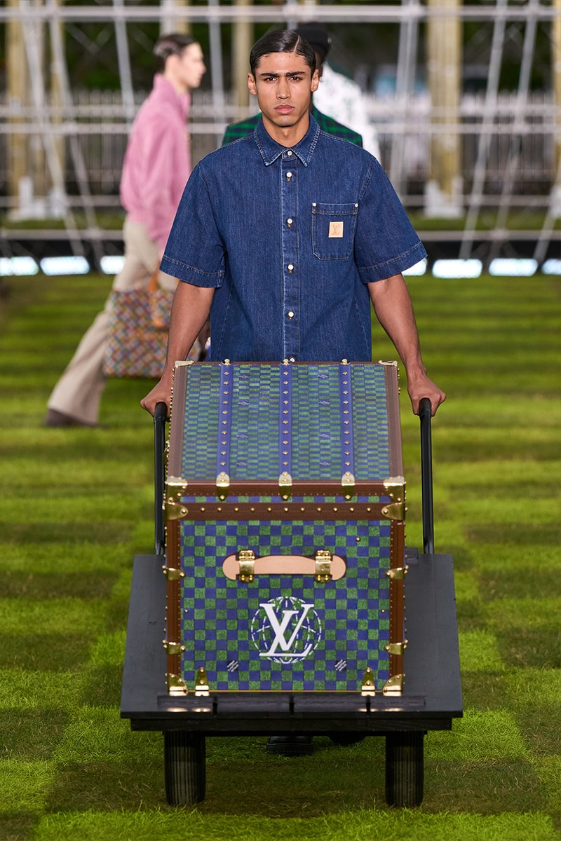 Pharrell Williams Leans Into the Global Citizen for Louis Vuitton SS25 Menswear Collection lvers airtag lv air afrique tems unites the world wemby asap ferg stormzy sabrina carpenter michael fassbender gong yoo korean pop stars k-pop