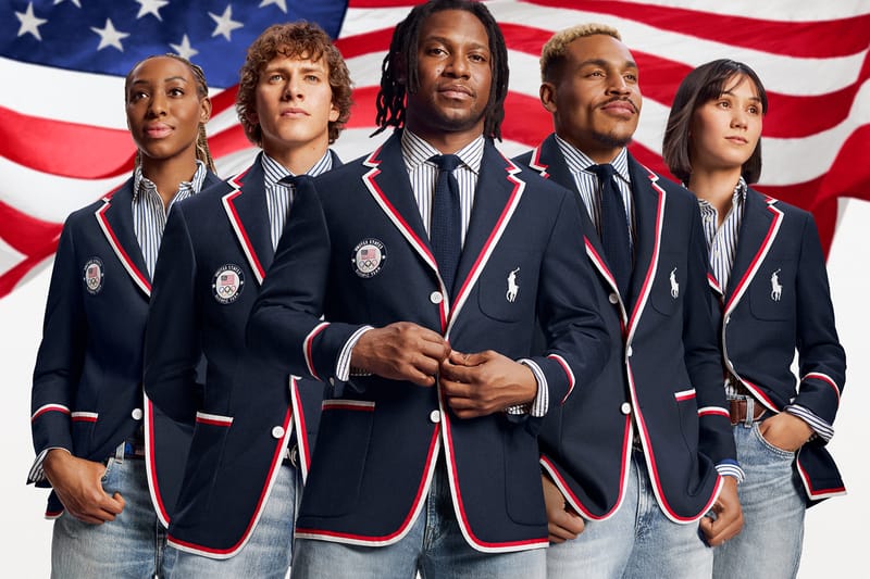 "American Icons" Inspired Polo Ralph Lauren's Team USA 2024 Olympic Uniforms