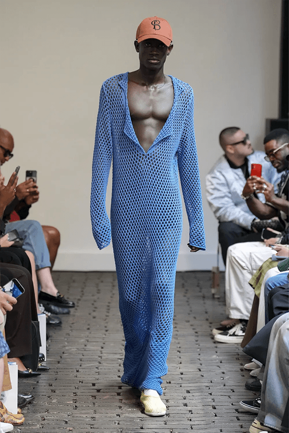Bianca Saunders Spring Summer 2024 Paris Fashion Week menswear runway