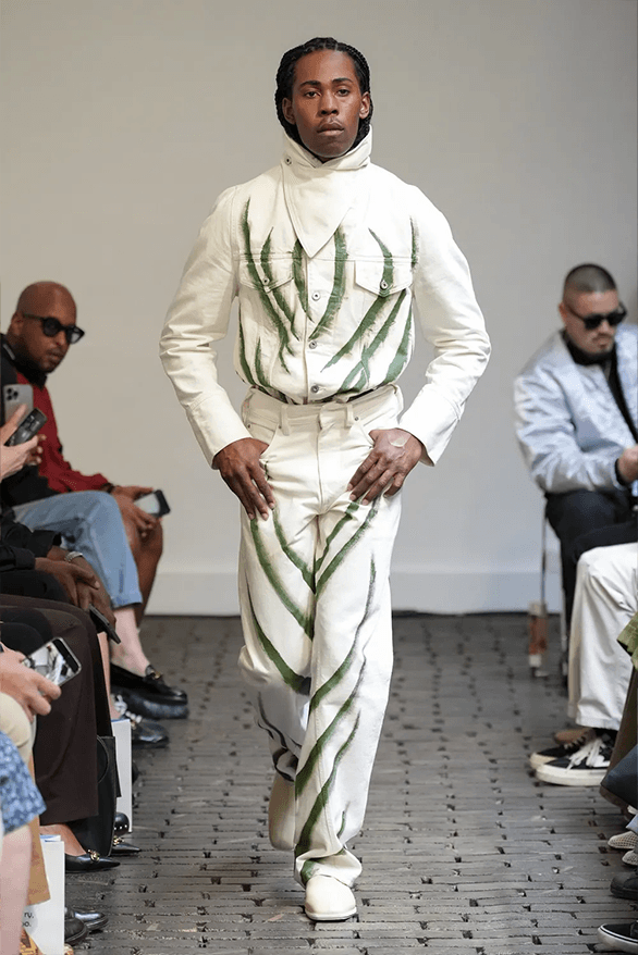 Bianca Saunders Spring Summer 2024 Paris Fashion Week menswear runway