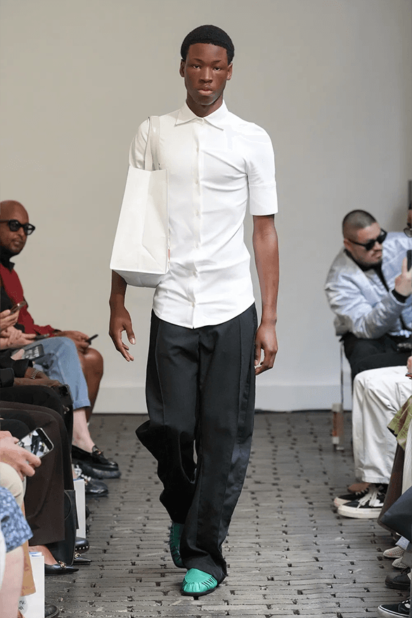 Bianca Saunders Spring Summer 2024 Paris Fashion Week menswear runway