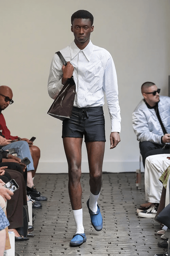 Bianca Saunders Spring Summer 2024 Paris Fashion Week menswear runway