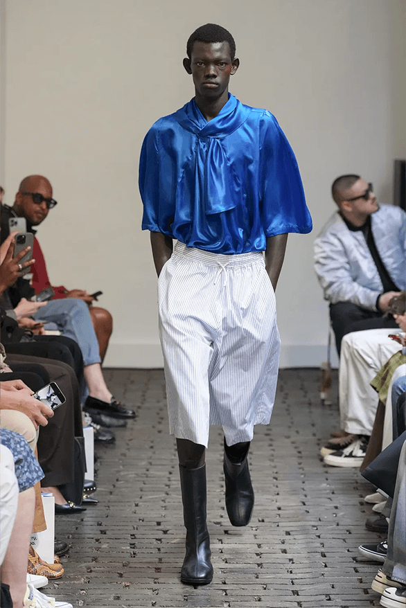Bianca Saunders Spring Summer 2024 Paris Fashion Week menswear runway