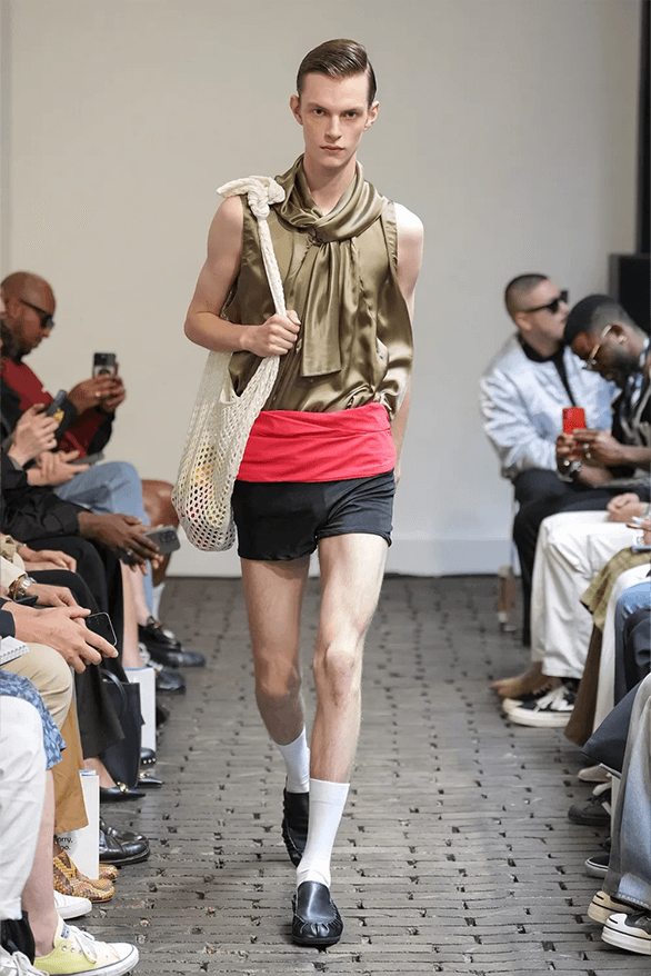 Bianca Saunders Spring Summer 2024 Paris Fashion Week menswear runway