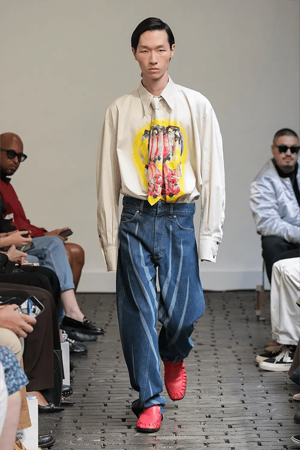 Bianca Saunders Spring Summer 2024 Paris Fashion Week menswear runway