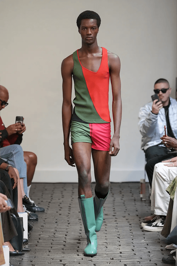 Bianca Saunders Spring Summer 2024 Paris Fashion Week menswear runway