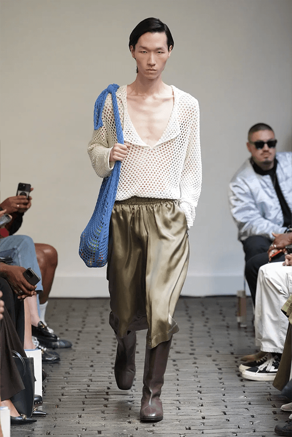 Bianca Saunders Spring Summer 2024 Paris Fashion Week menswear runway