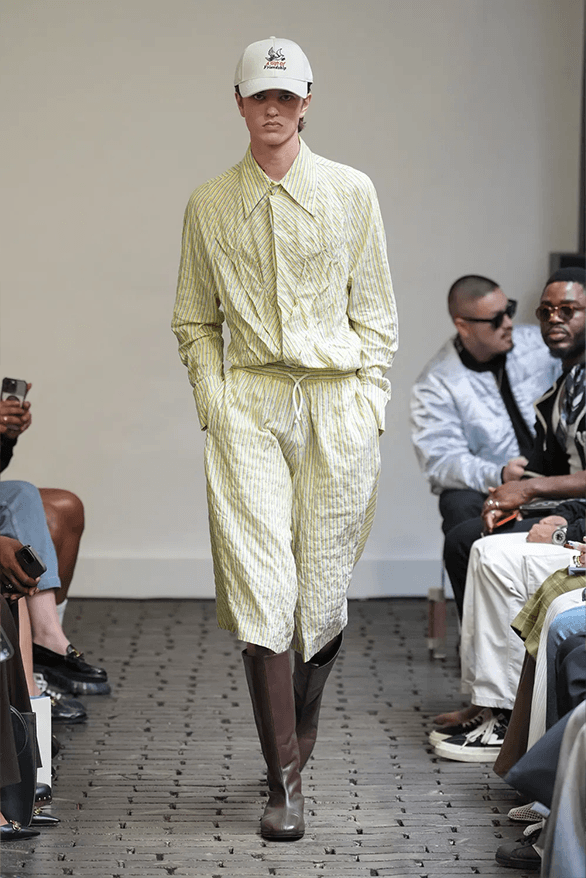 Bianca Saunders Spring Summer 2024 Paris Fashion Week menswear runway