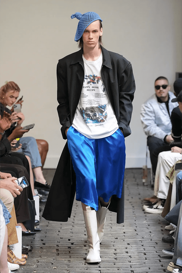 Bianca Saunders Spring Summer 2024 Paris Fashion Week menswear runway