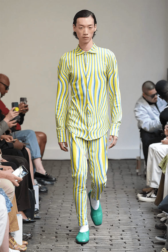 Bianca Saunders Spring Summer 2024 Paris Fashion Week menswear runway
