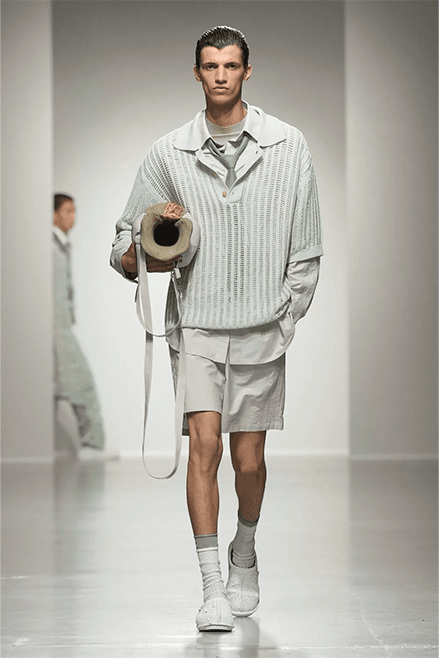 Feng Chen Wang Spring Summer 2025 Paris Fashion Week menswear converse collaboration runway show ugg
