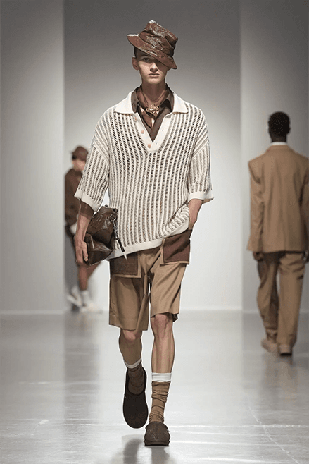 Feng Chen Wang Spring Summer 2025 Paris Fashion Week menswear converse collaboration runway show ugg